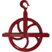 12" Gin/Well Wheel - Masonry Pulley