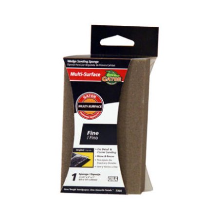 4638    SANDING SPONGE WEDGE 3X5X1IN FN