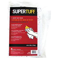 B6414 BLOCK WH KNIT RAG 5 LB