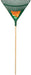 64309 24 Tine Poly Leaf Rake w/Wood Handle