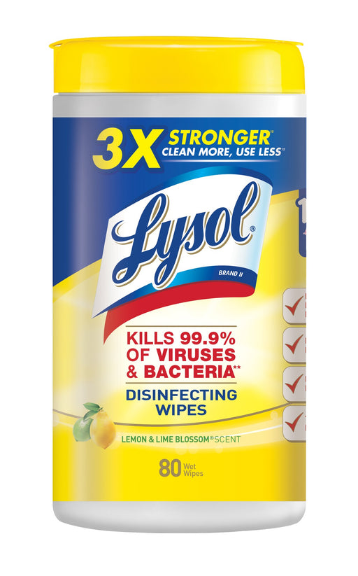 77182  DISINFECTANT WIPES LMN&LME80CT