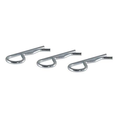 Curt 21602 Hitch R Clip, 3-1/4'' in OAL, 3 Pack