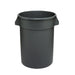 3200GY HUSKEE TRASH CAN 32GAL RND GRY
