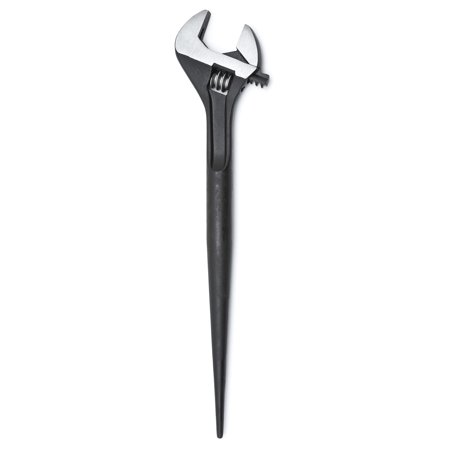 16" Adjustable Black Oxide Construction Wrench