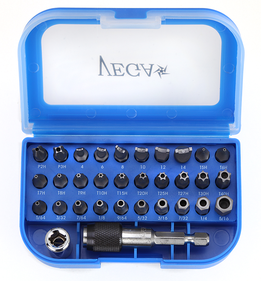 32pc Tamperproof Bit Set — Gap Power