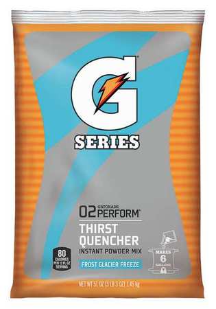 33676  6 Gallon Gatorade Powder, Glaciar Freeze