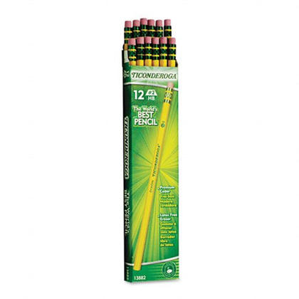 13882 #2 Soft Yellow Pencil 12 Pack