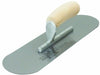 18 X 5 RE Stainless Steel Pool Trowel10 Exposed RivetsWood Handle