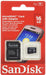 16GB micro SD Card and Adapter