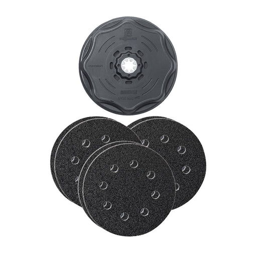 4 1/2" Sanding Pad Driver w/assort Paper