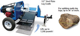 Wood Splitter, Mighty Blue Ox with Lift Tray (0)