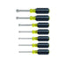 Nut Driver Set, 3-Inch Shafts, Cushion-Grip™, 7-Piece