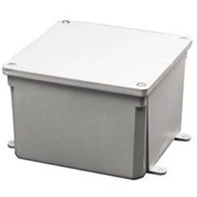 E989NNJ-CAR  BOX JUNCTION PVC DIR BRL 4X4X2