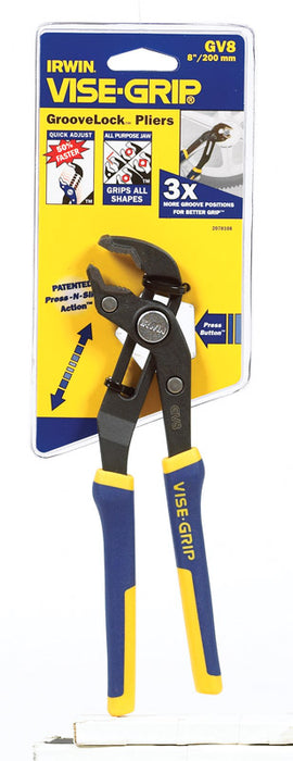 IRWIN Vise-Grip V-Jaw Locking Pliers, 8-Inch