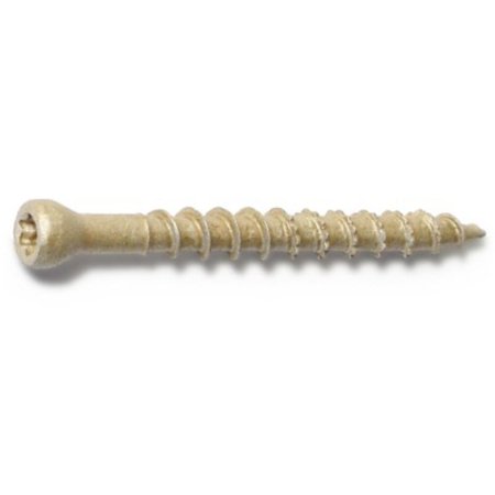 8 x 1-5/8 Trim Scrw Tan 5#
