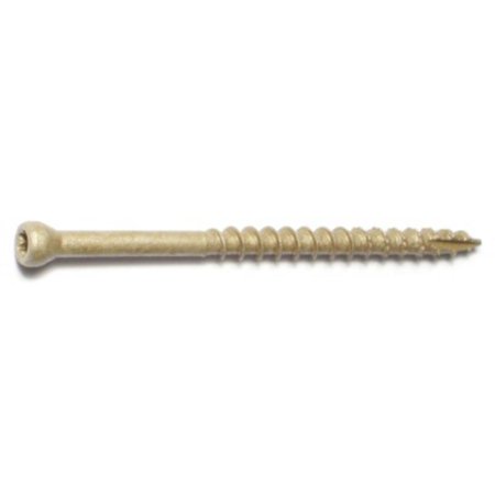 8 x 2-1/2 Trim Scrw Tan 1#