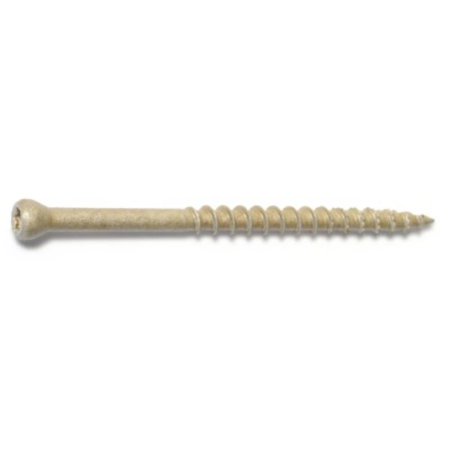 8 x 2-1/2 Trim Scrw Tan 5#
