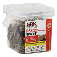 12225  SCREW RSS 5/16X4IN 100 Pack
