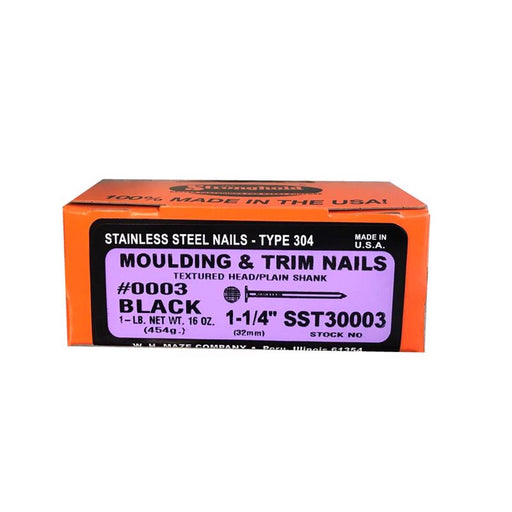 Black SS Trim Nail 1-1/4'' 3D (1lb)