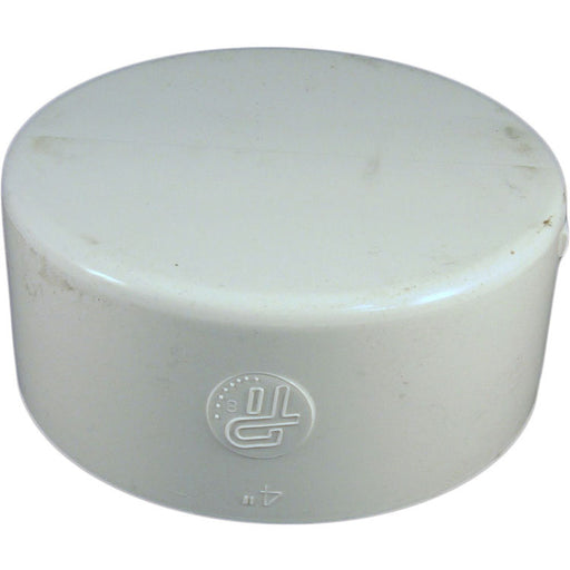 40154 CAP DRAIN PVC SOL END 4IN