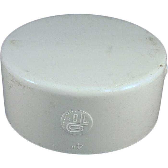 40154 CAP DRAIN PVC SOL END 4IN