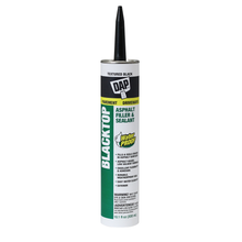 Blacktop Asphalt VOC-Compliant Filler & Sealant (Black, 10.1 FL OZ, 12-Pack)