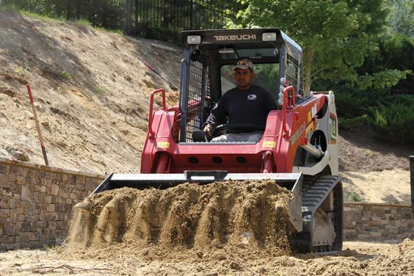 Rent a Medium Track Skid Loader, 8,631lbs Takeuchi TL8 Kubota SVL75 (1)