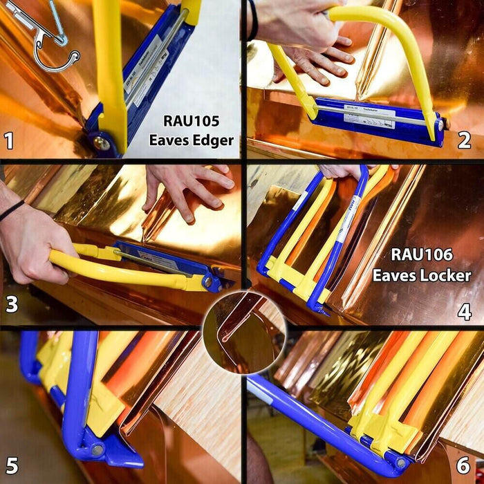 Roof Standing Seam Eave Bending and Eave Locking Tool Kit (4)