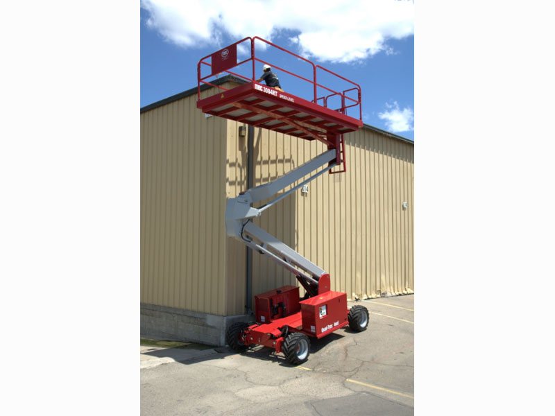 MEC 30' Scissors Lift. All Terrain, Auto-Level (2)