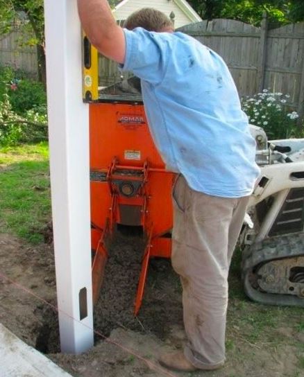 Concrete Stand on Skidloader Mixer & Pour Machine Attachment Rental (1)