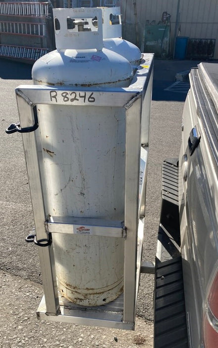 2 Propane Tank Vehicle Carrier, for 100LB Propane Tanks (2)