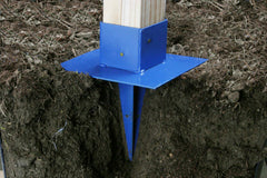 Pump Jack Pole Anchor, for Ground placement