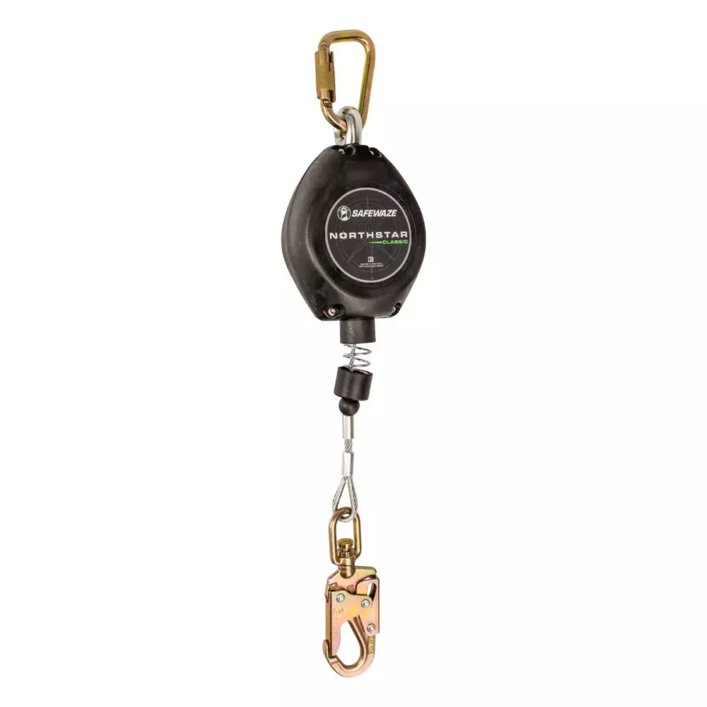 Push Button Retractable Cable 20' Cable Retractable With Snap Hook — Gap Power