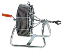 Sewer Snake Rental, Hand Crank, 1/2" x 50'