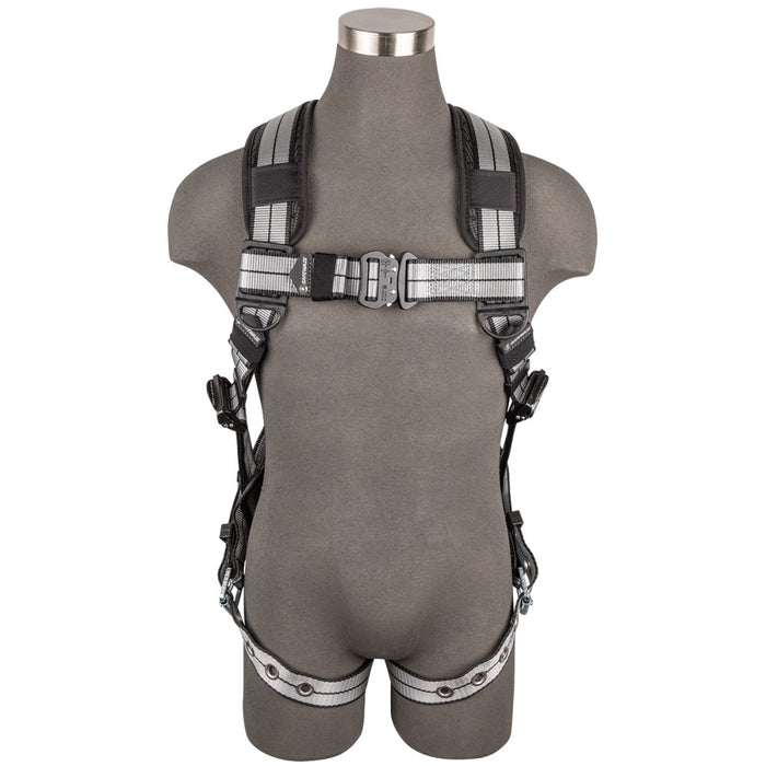 Safewaze PRO+ Slate Harness: (L) , Alum Hardware