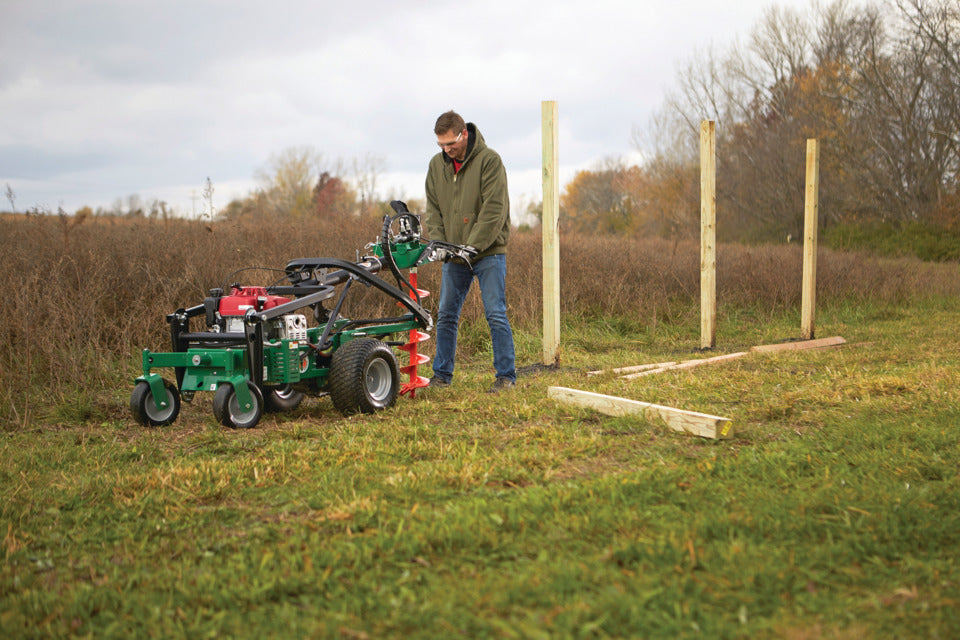Post Hole Digger Rental, Self Propelled Hydro Auger (3)