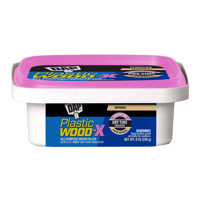 DAP Plastic Wood-X Wood Filler with DryDex (Natural, 8 OZ, 6-Pack)