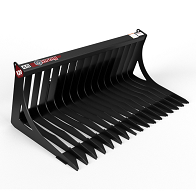 Virnig 48" Rock Bucket. Open Rib Bottom. Stand On. (0)