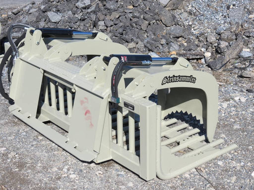 72" Grapple for skidloader Open Rib Bottom (1)