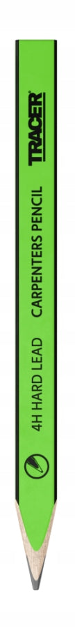 TRACER 4H Carpenters Pencils (Hard Lead) 12pc