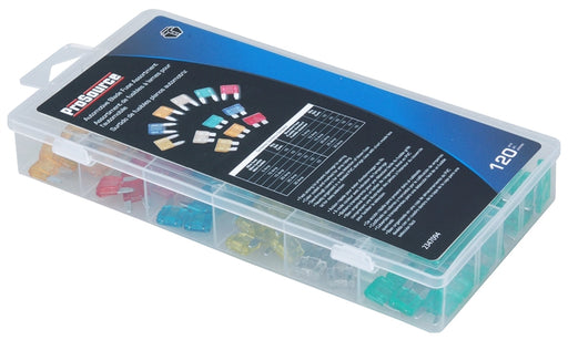 60106  FUSE BLADE A/O ASSORTMNT 120PC