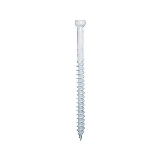 16830  SCREW FIN/TRIM WHT 8X2-1/2IN