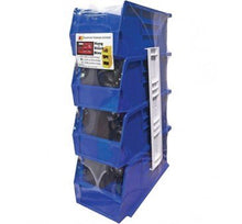 RQUS230BL  BIN STOR STACK & HANG BLU 4MED