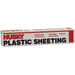 10 mil 20' X 100' Clear Poly Film