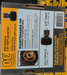 Retail packaging for BE Power Equipment M22 female to 3/8 inch FNPT adapter, displaying specifications and maintenance instructions.