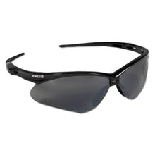 KleenGuardâ„¢ V30 Nemesisâ„¢ Safety Glasses (25688), Smoke Lenses with Mirror coating, Black Frame, Unisex Sunglasses for Men and Women (12 Pairs/Case)