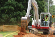 Takeuchi Excavator Digger Rental 8 Ton w/ Hydraulic Thumb (2)