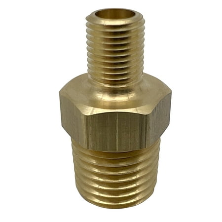 1/4 NPT (m) to standard Schrader valve (m) Adapter