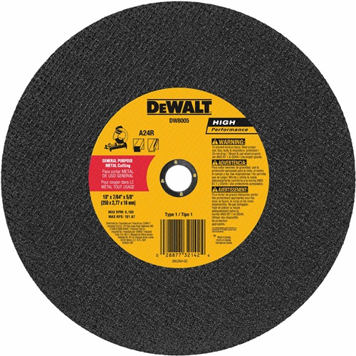 Metal Cutting Chop Saw Wheels Type 1