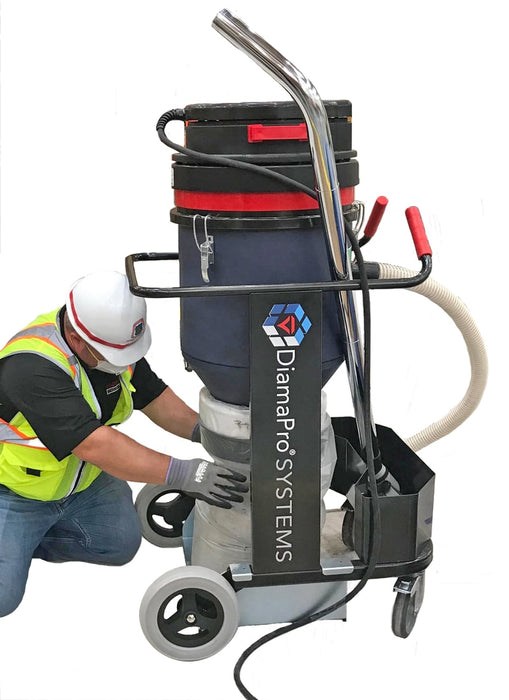 Concrete Grinder/Polisher and Vacuum Package, Elec (2)